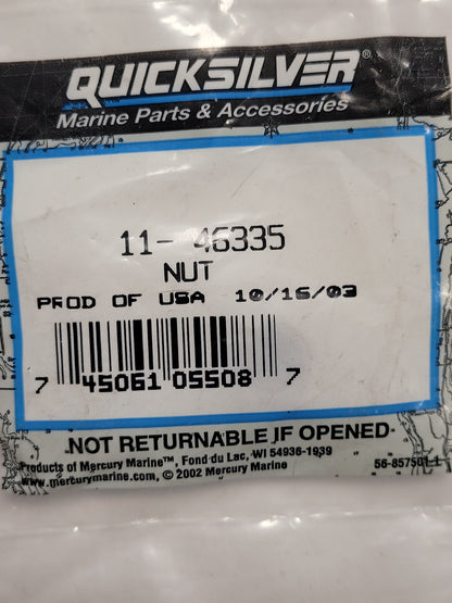 Nut, Quicksilver 46335
