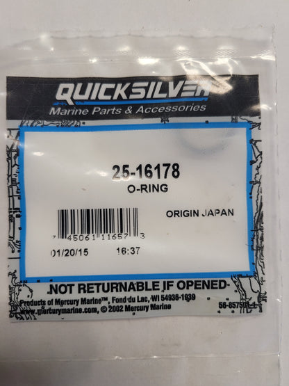 O-ring, Quicksilver 16178