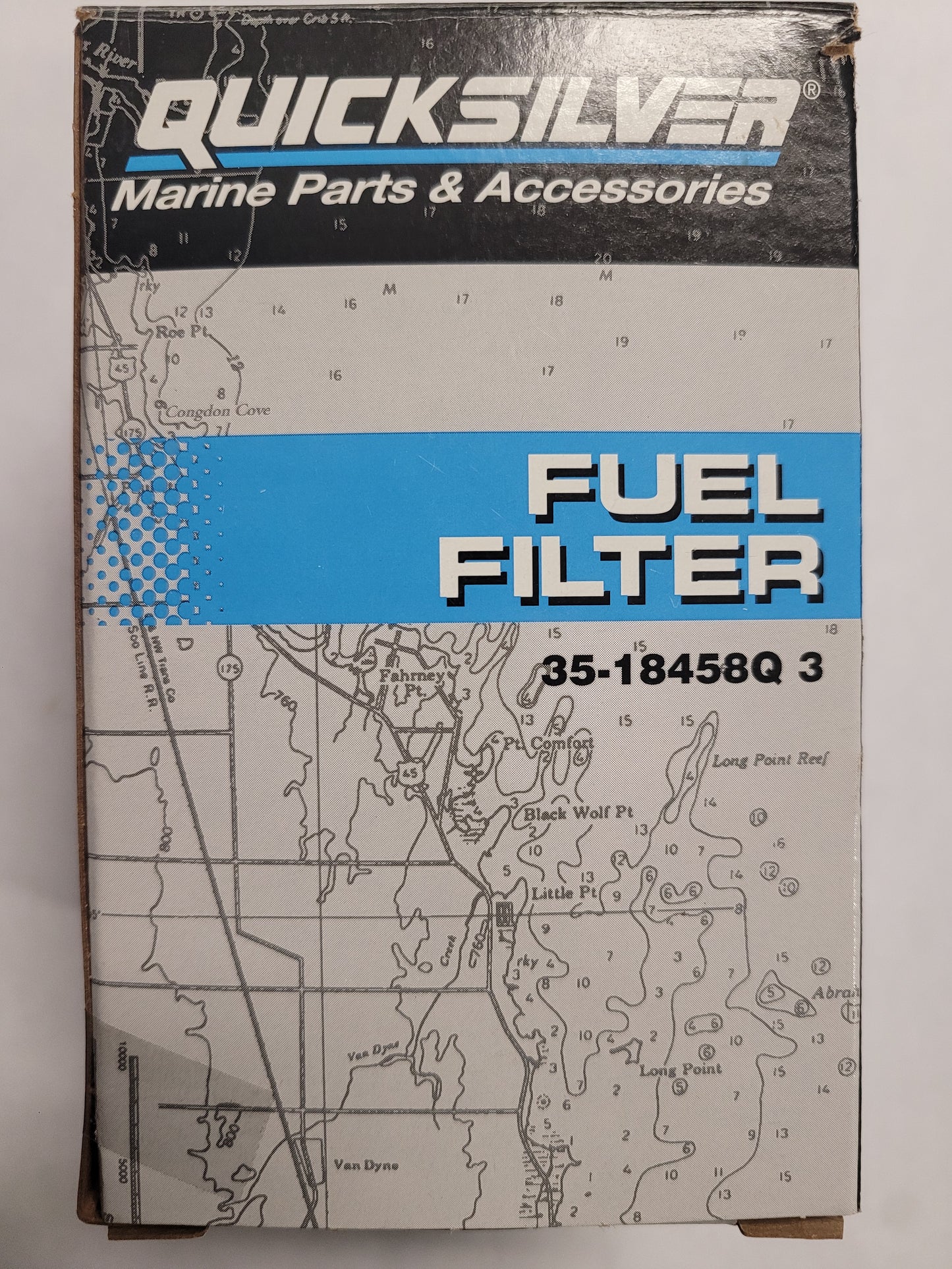 Fuel Filter, Black Sensor, Quicksilver 18458Q3