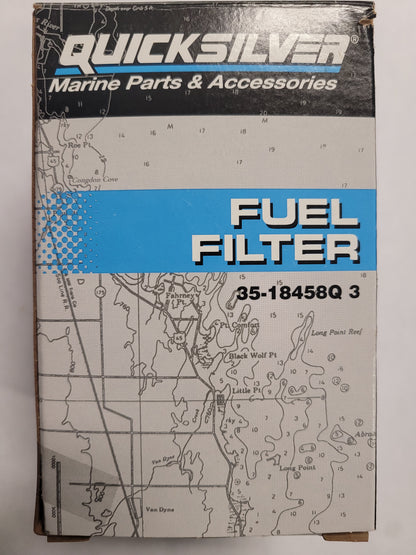 Fuel Filter, Black Sensor, Quicksilver 18458Q3