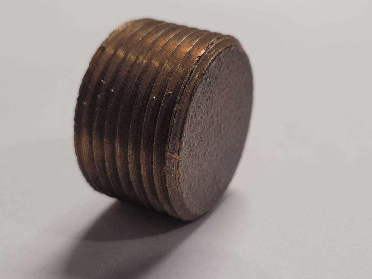 1"mip Counter Sunk Pipe Plug, Bronze, 3795-1