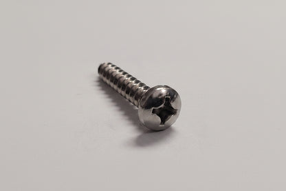 12x1-1/4" SS Pan Head Screw, 4-0201