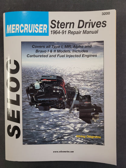 Mercruiser Repair Manual, Seloc 3200
