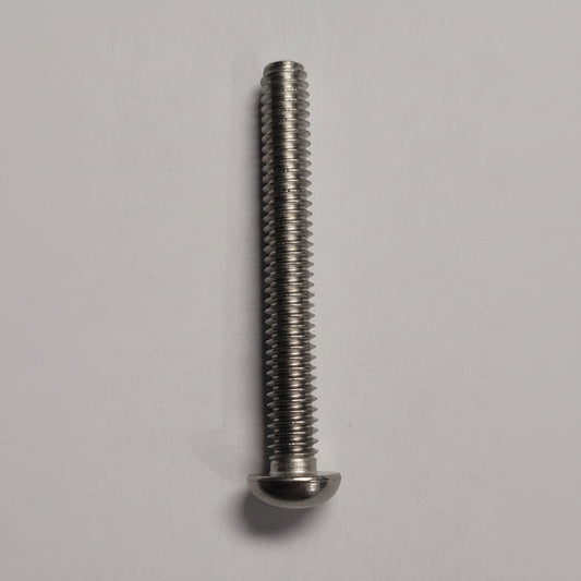 1/4"-20x2"Machine Screws, Slotted, SS, 4-23696