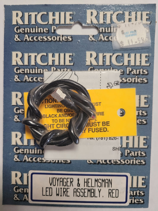 Led Wire Assy, Red, Discontinued, Closeout.