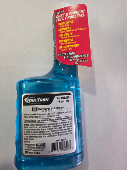 Star Tron Enzyme Fuel Treatment 8oz