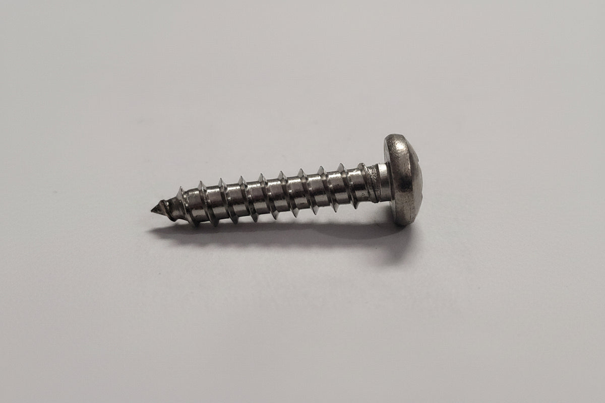 12x1 SS Pan Head Screws, 4-0200