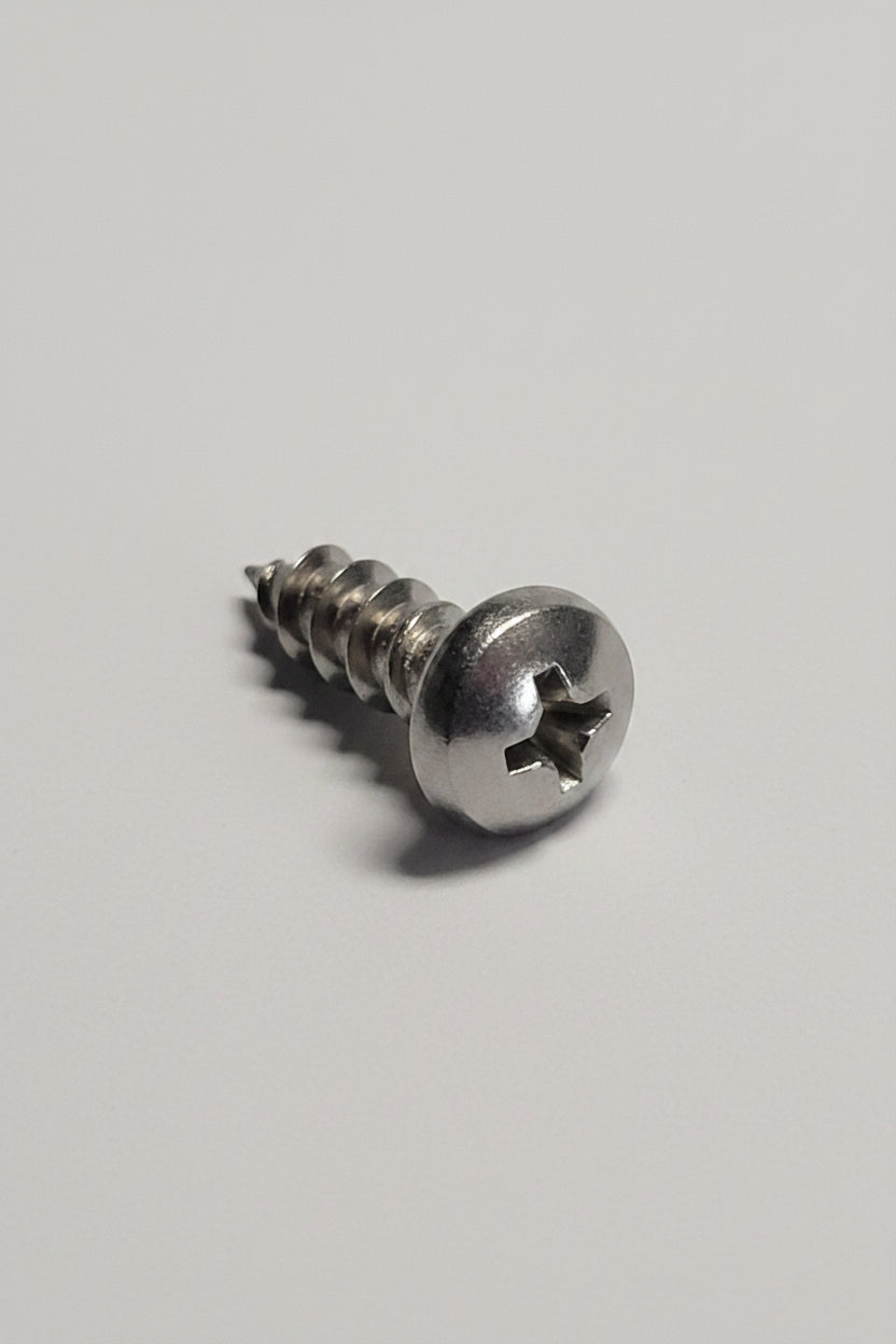10x1/2" SS Pan Head Screw, 4-0187