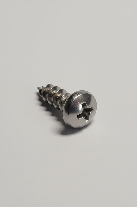 10x1/2" SS Pan Head Screw, 4-0187