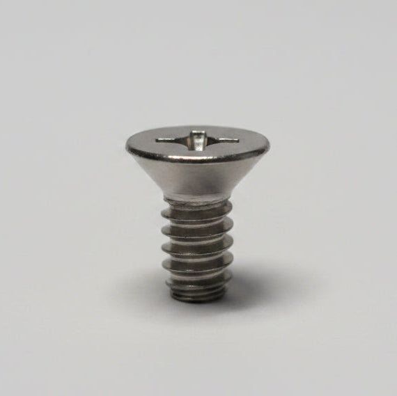 Machine Screw, Flat Head, SS, 1/4"-20x1/2", 00281