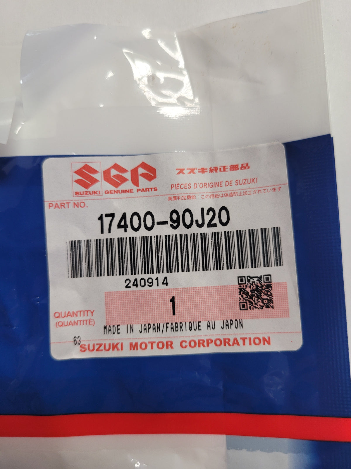 Water Pump Kit, Suzuki, 17400-90J20