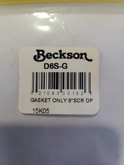 Beckson Replacement O-Ring for 6" Screw-Out Deck Plate