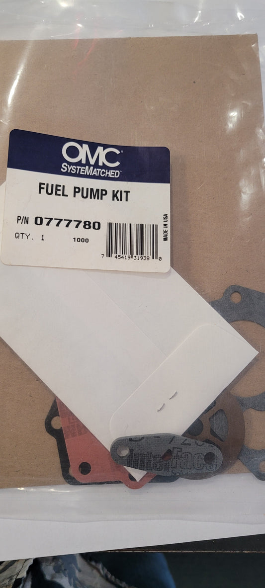 Fuel pump Repair Kit, Omc 777780