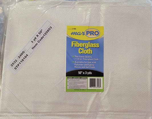 Fiberglass Cloth 50"x3yd
