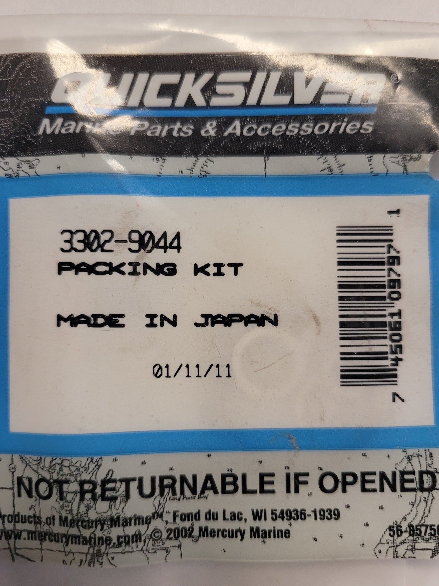 CARB PACKING SET, Quicksilver 3302-9044