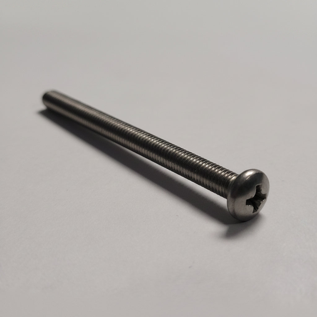 Machine Screw - Pan Head, SS, 10-32x2-1/2"