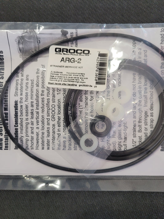 Groco Strainer Service Kit, ARG-2
