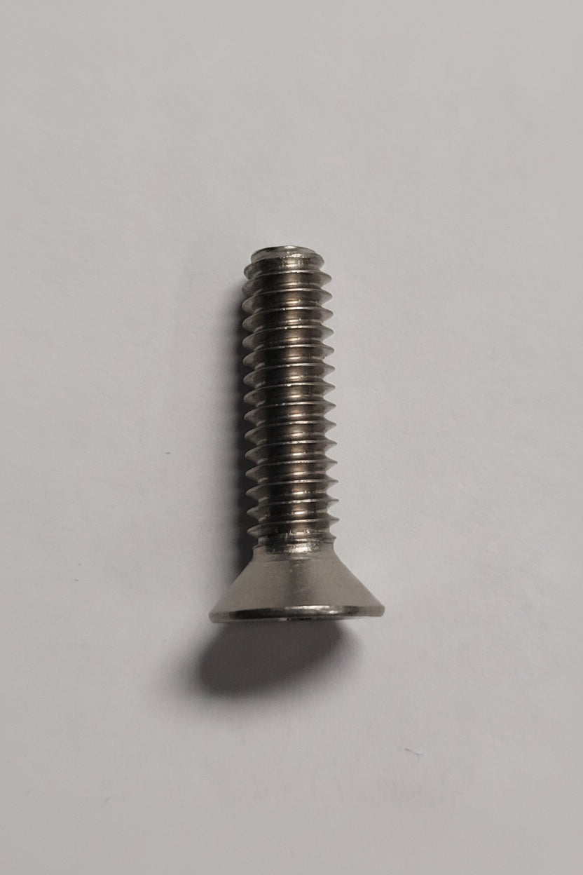 Machine Screw, Flat Head, SS, 1/4"-20x1", 4-2320