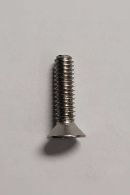 Machine Screw, Flat Head, SS, 1/4"-20x1", 4-2320