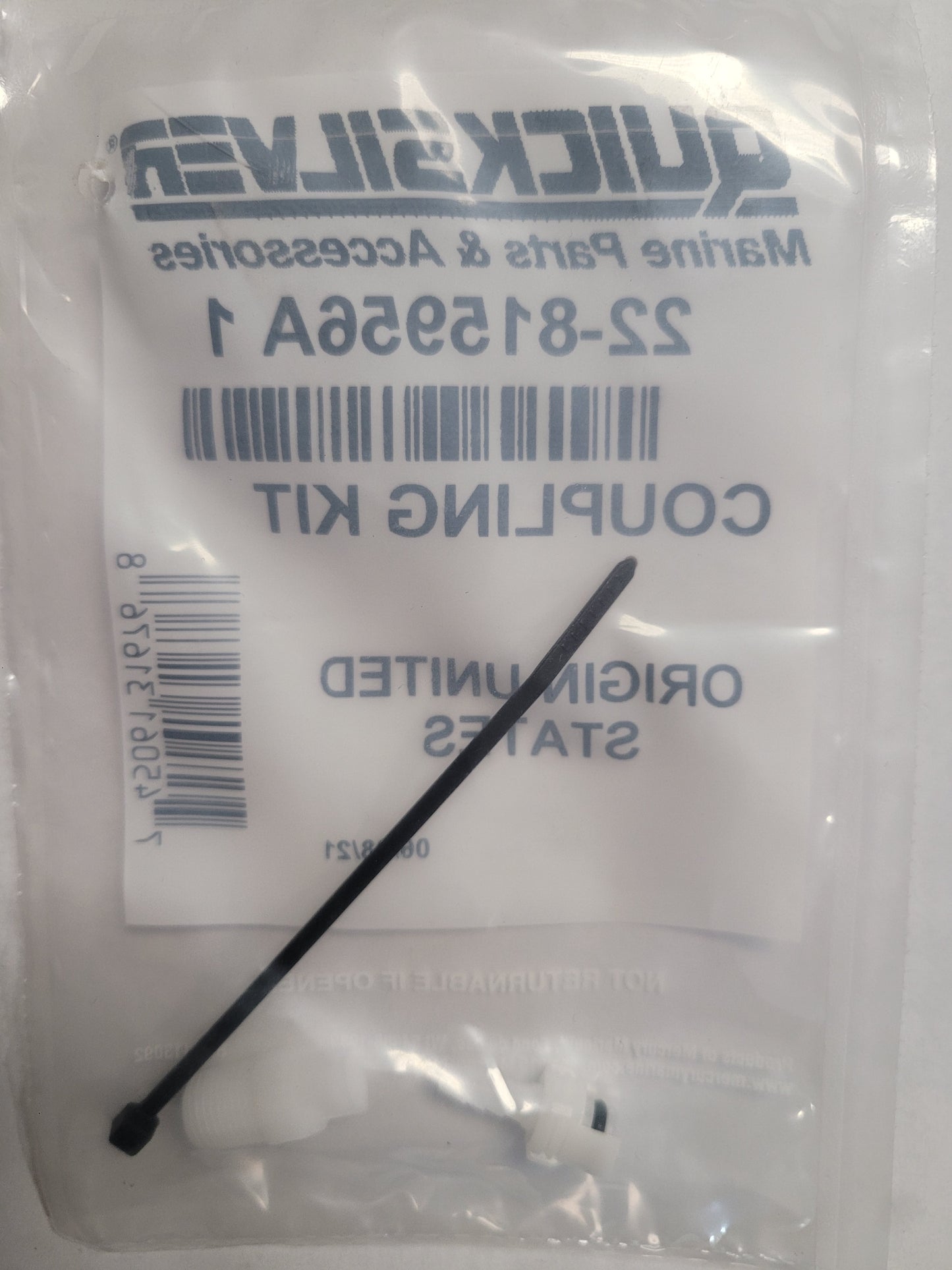 Fitting, Pitot Tube Coupling Kit, Quicksilver 815956A1