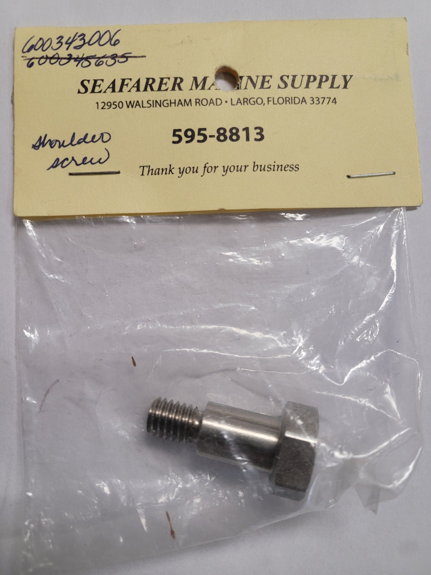 Shoulder Screw, 600343006