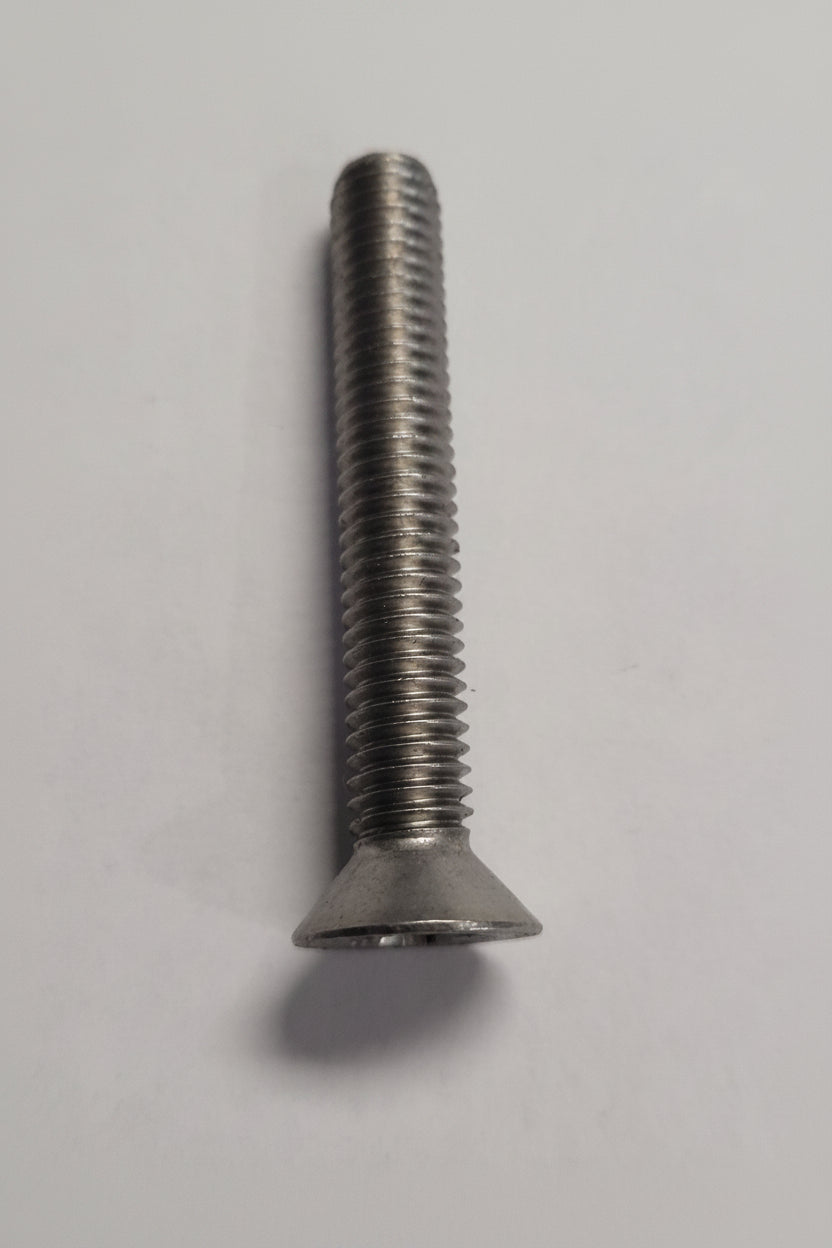 Machine Screw, Flat Head, SS 3/8"-16x2-1/2", 50-00327