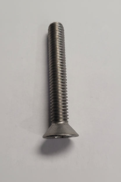 Machine Screw, Flat Head, SS 3/8"-16x2-1/2", 50-00327