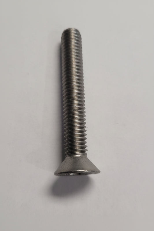 Machine Screw, Flat Head, SS, 8-32x1-1/4", 00231