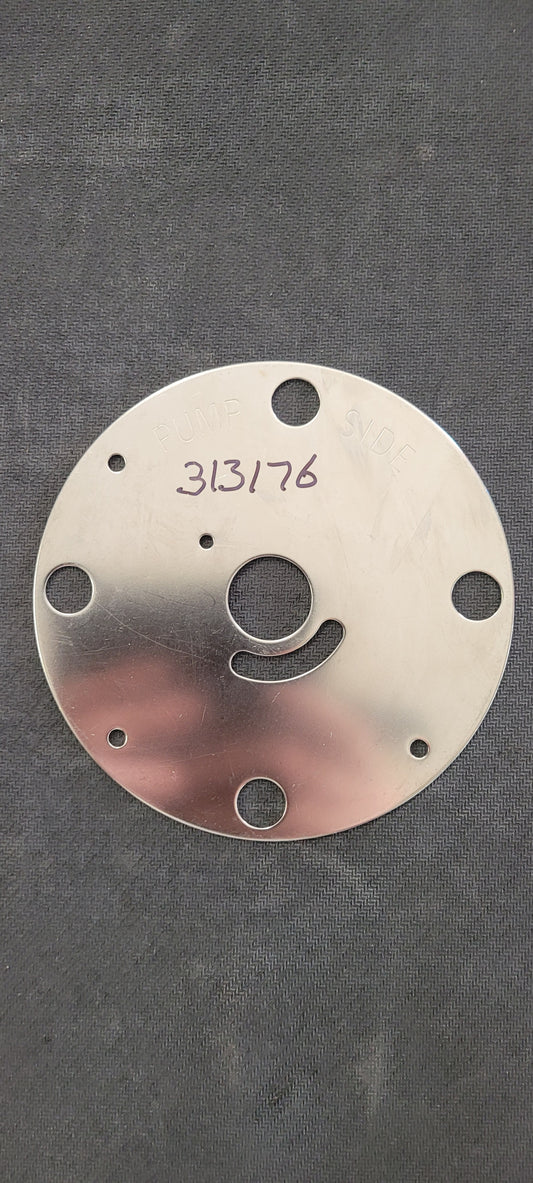 IMPELLER HOUSING PLATE, Vintage, (NOS) Omc 313176