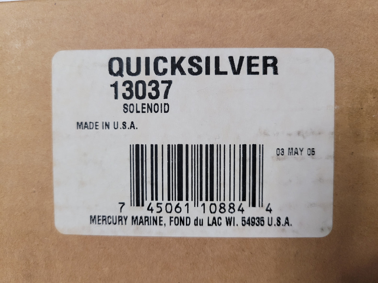 STARTER SOLENOID- DELCO REMY, Quicksilver 13037