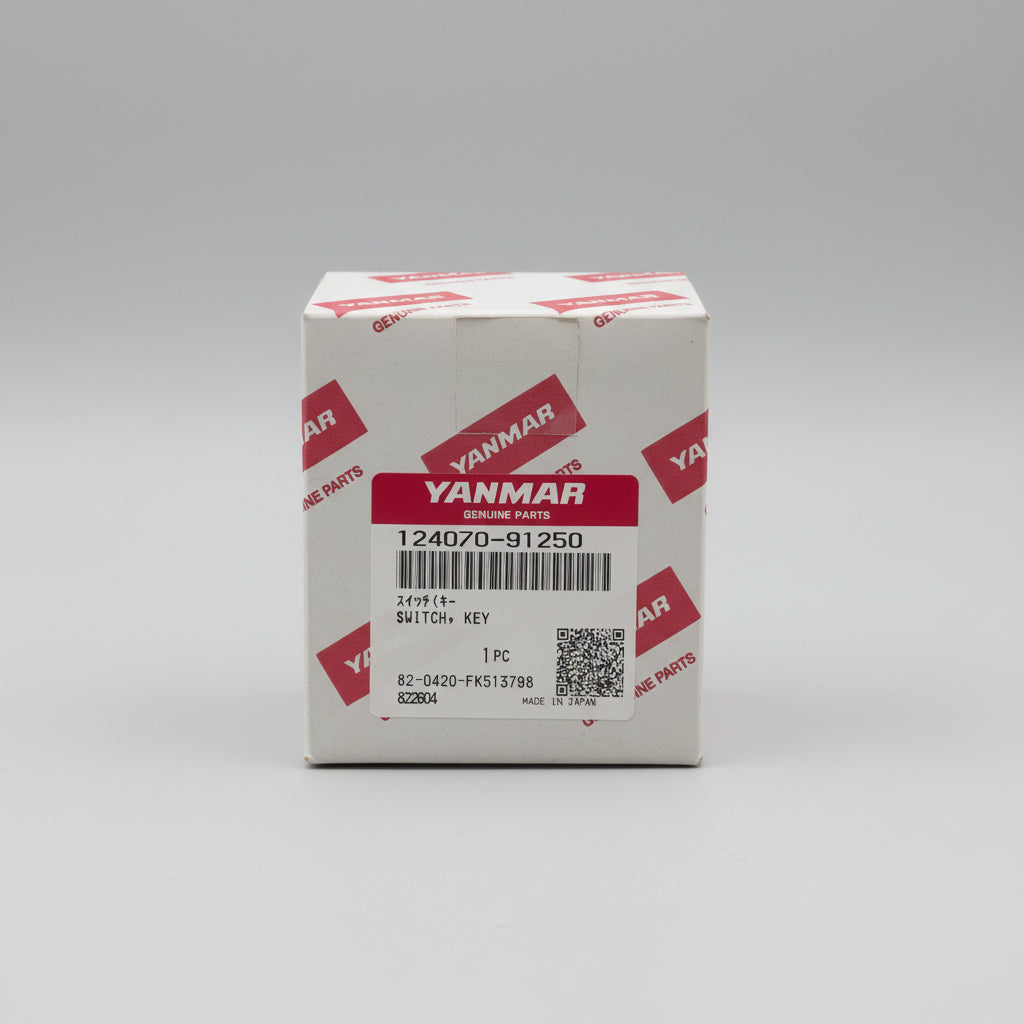 Yanmar 124070-91250 Key Switch