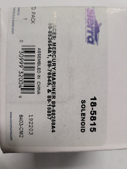 Solenoid, Sierra 18-5815
