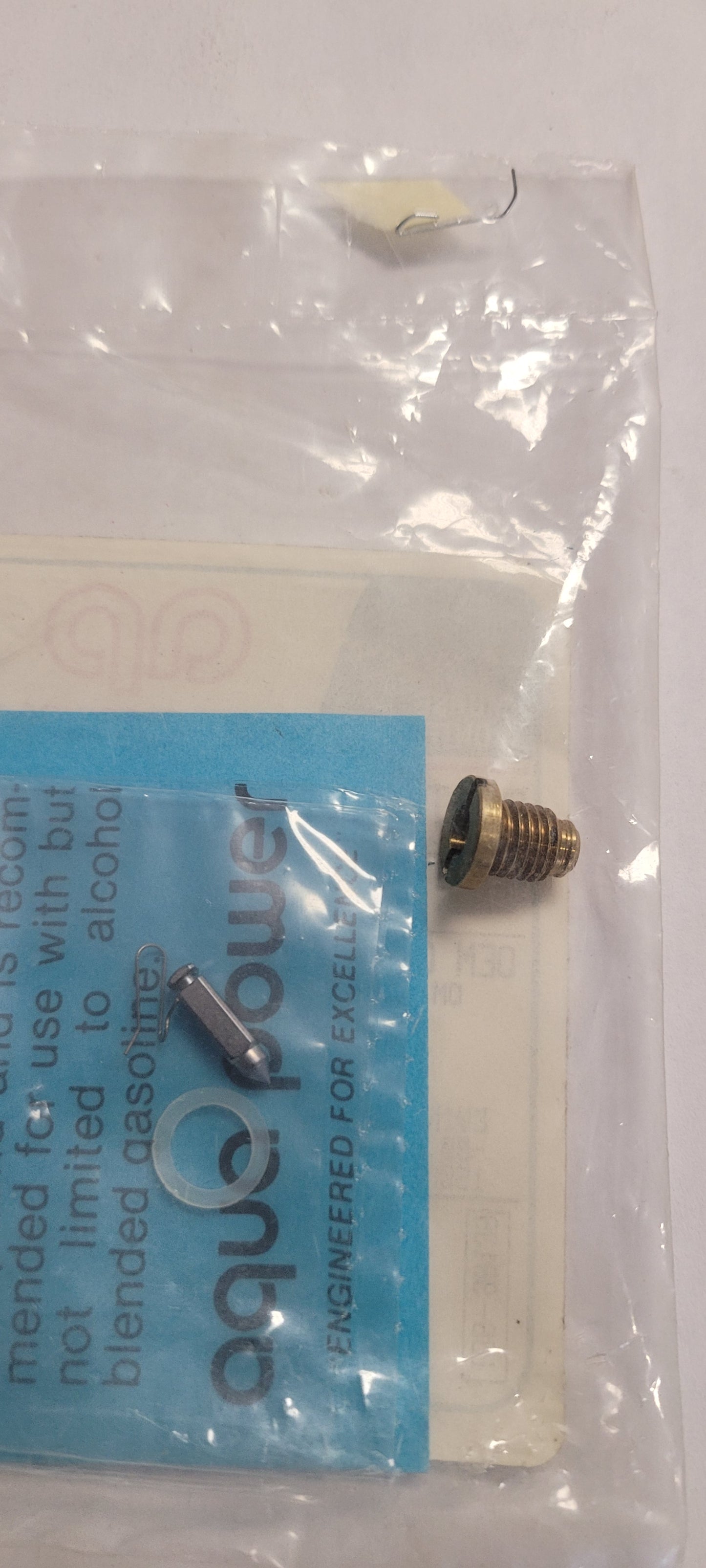 Needle and Seat, (NOS) Aqua Power 1410