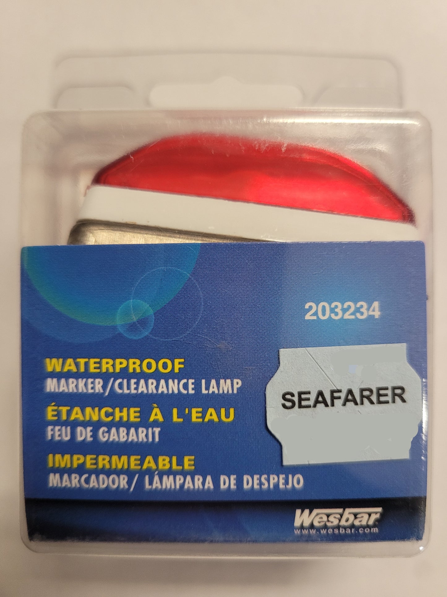 SIDE MARKER / CLEARANCE LIGHT - RED, Wesbar, 203234