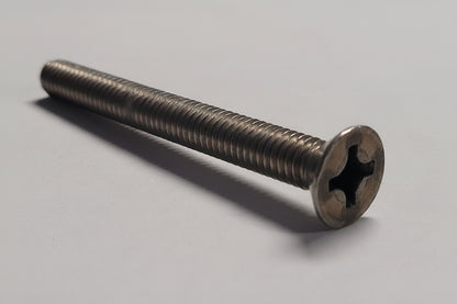 Phillips Machine Screw, Flat Head, SS 5/16"-18 x 3"