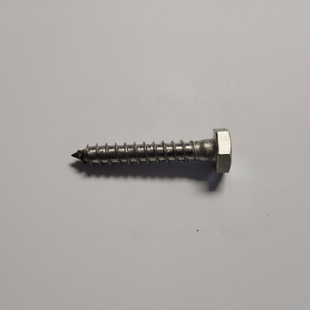 Lag Screw, SS, 1/4x1-1/2", 4-1182