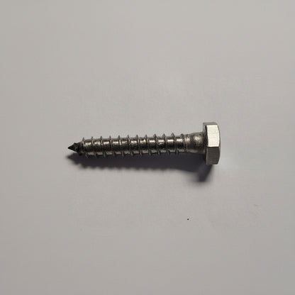 Lag Screw, SS, 1/4x1-1/2", 4-1182