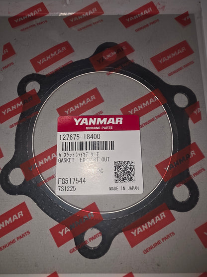 Yanmar 127675-18400 Gasket, Exhaust Out