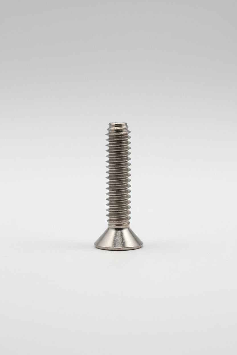 Machine Screw, Flat Head, 1/4"-20x1-1/2", 4-2322