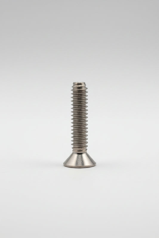 Machine Screw, Flat Head, 1/4"-20x1-1/2", 4-2322