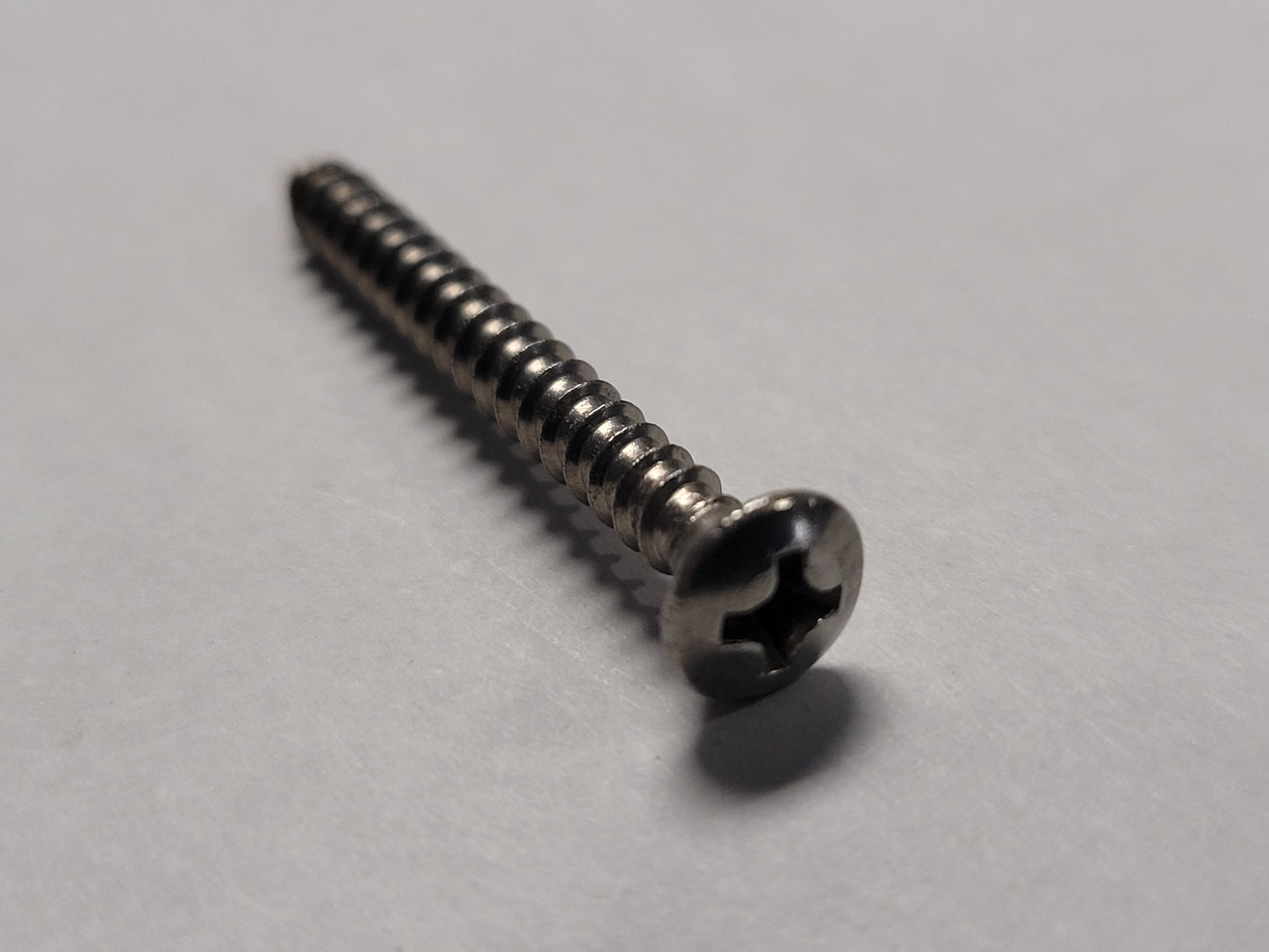 Phillips Tapping Screws - Oval, #6x1-1/4", 50-00784