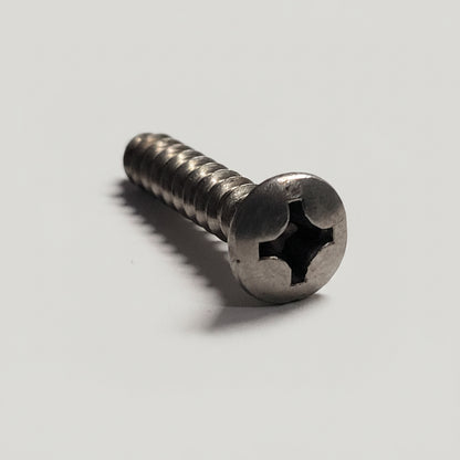 12x2" SS Oval Screw, 4-0258