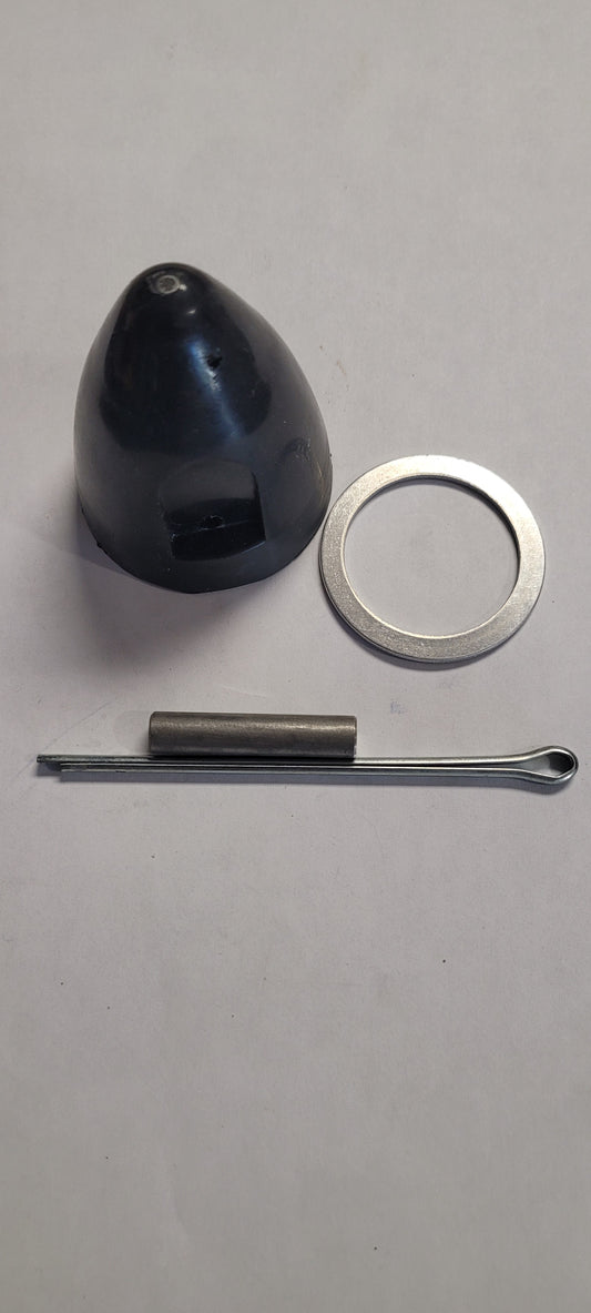 Prop Nut, Key & Pin, Vintage, (NOS) Omc 380610