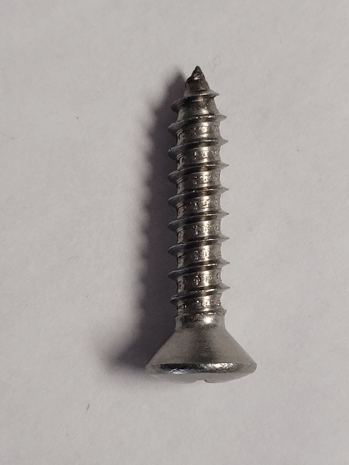 14X1-1/4" SS Oval Screw, 4-0265