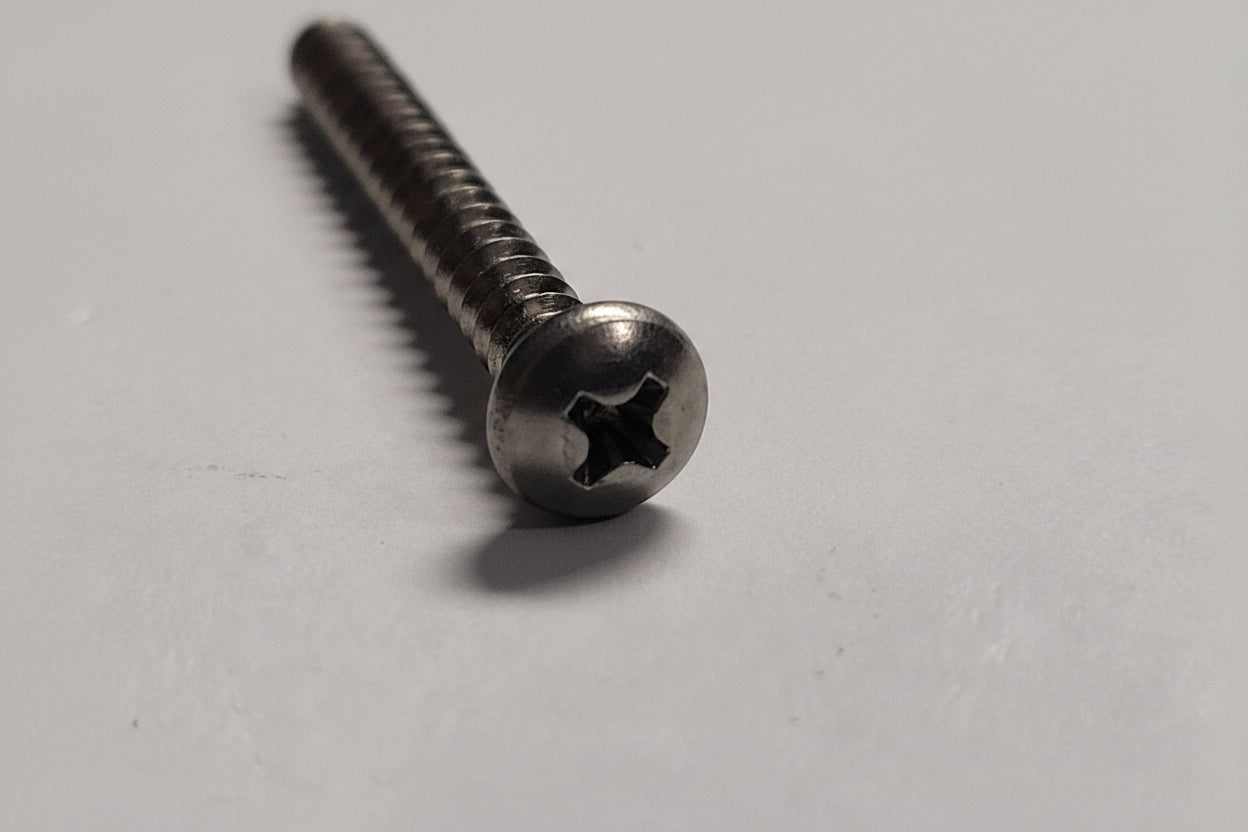 8x1-1/2" Pan Head Screw, 4-0183