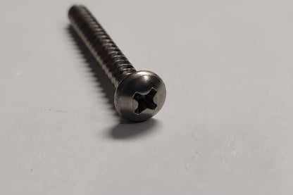 8x1-1/2" Pan Head Screw, 4-0183