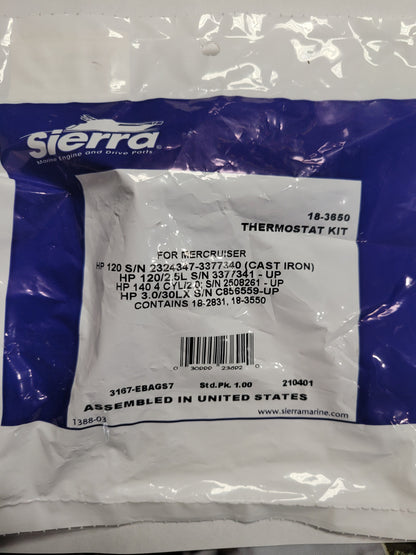 Thermostat Kit, Sierra 18-3650