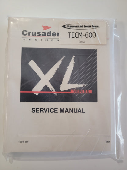 Crusader TECM-600 Service Manual Xl (Closeout)