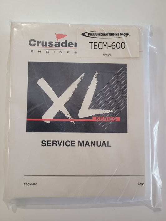 Crusader TECM-600 Service Manual Xl (Closeout)