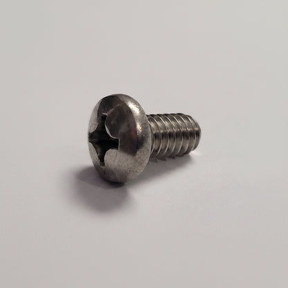 Machine Screw, Pan Head, SS, 8-32x3/8", 00447